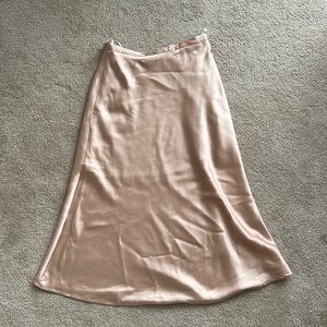 Commense midi skirt size S - blush